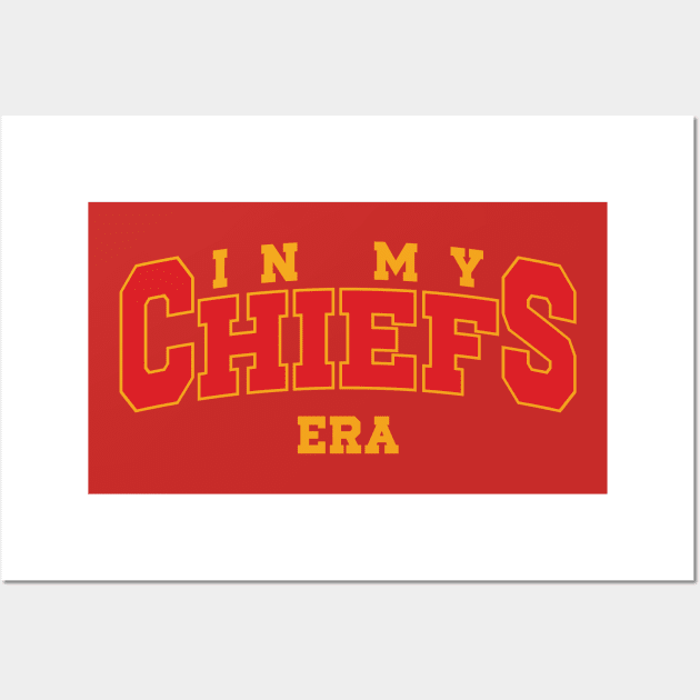 In My Chiefs Era v2 Wall Art by Emma